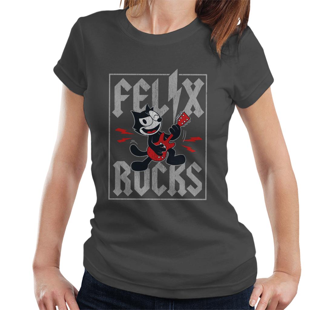 Felix The Cat The Rock Star Women's T-Shirt-ALL + EVERY