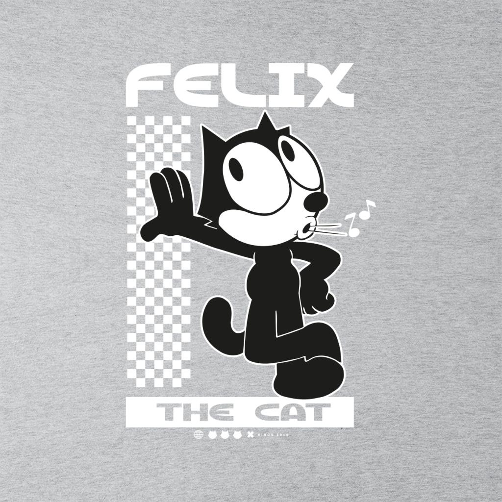 Felix The Cat Leaning Men's T-Shirt-ALL + EVERY