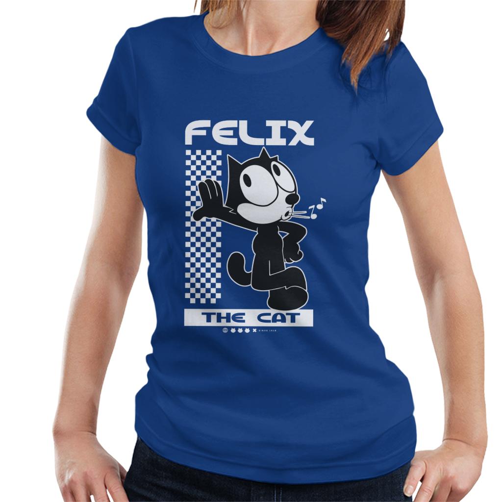 Felix The Cat Leaning Women's T-Shirt-ALL + EVERY