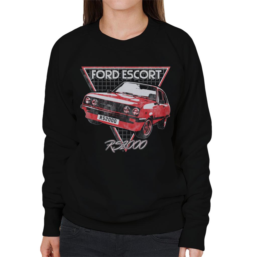 Ford Escort RS2000 Women's Sweatshirt-ALL + EVERY