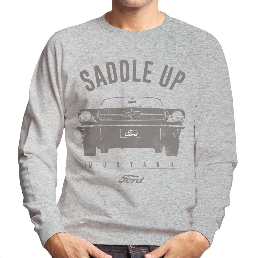 Ford Mustang Saddle Up Men's Sweatshirt-ALL + EVERY