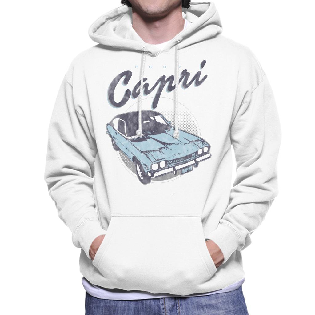 Ford Capri Men's Hooded Sweatshirt-ALL + EVERY