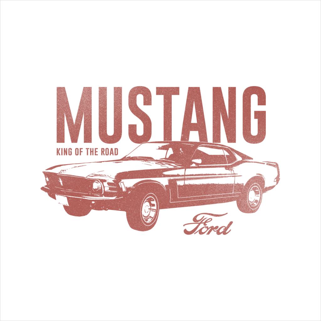 Ford Mustang King Of The Road Men's T-Shirt-ALL + EVERY