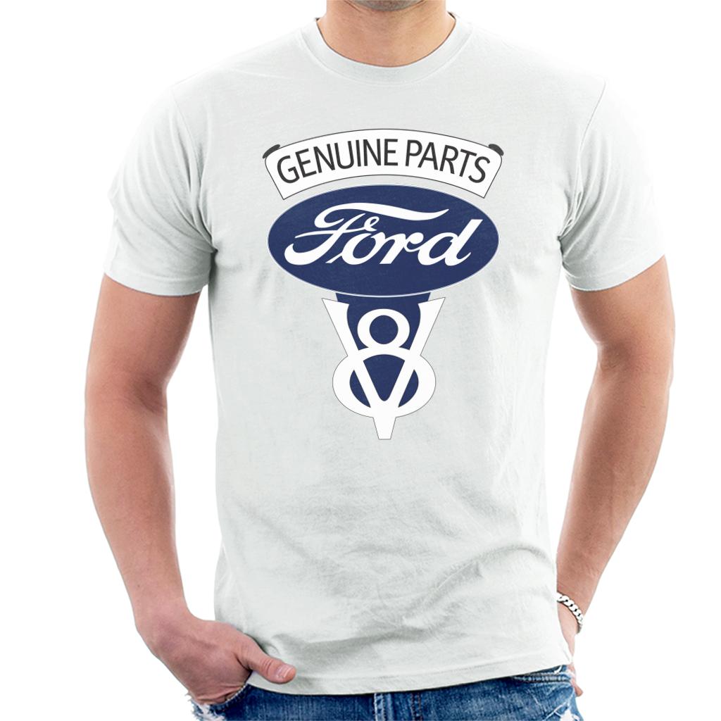 Ford V8 Genuine Parts Men's T-Shirt-ALL + EVERY