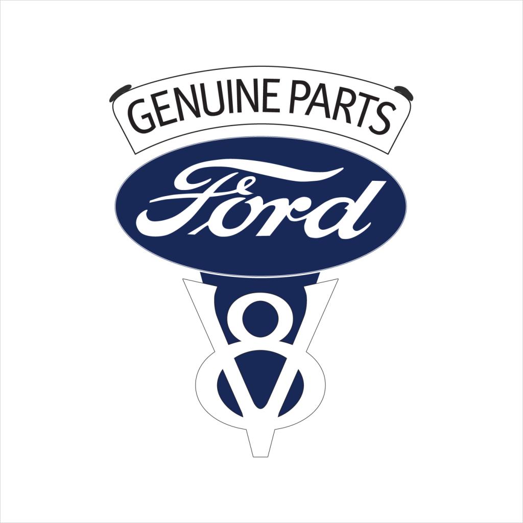 Ford V8 Genuine Parts Men's T-Shirt-ALL + EVERY