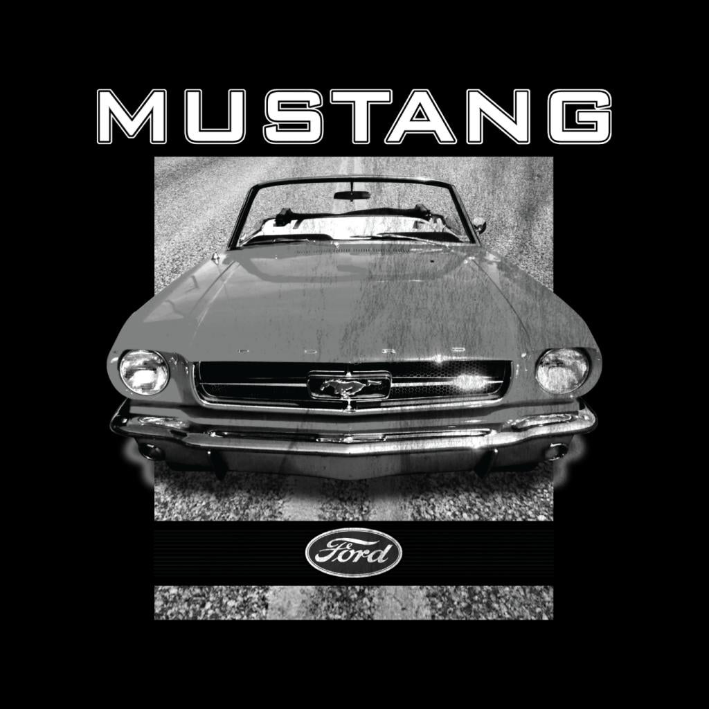 Ford Mustang Hood Close Up Men's T-Shirt-ALL + EVERY