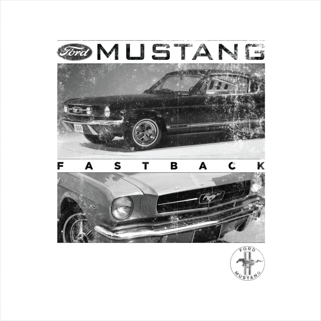 Ford Mustang Fastback Logo Men's T-Shirt-ALL + EVERY