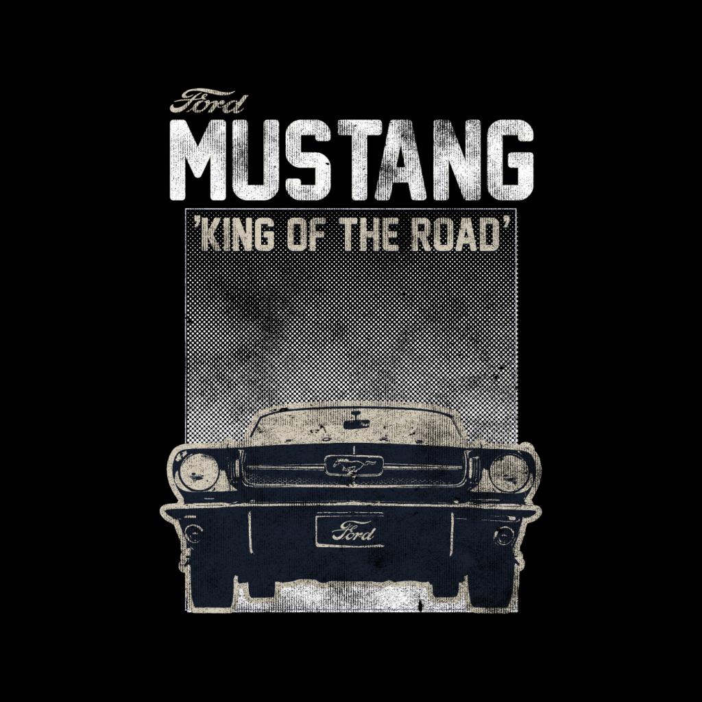 Ford Mustang King Of The Road Quote Men's T-Shirt-ALL + EVERY