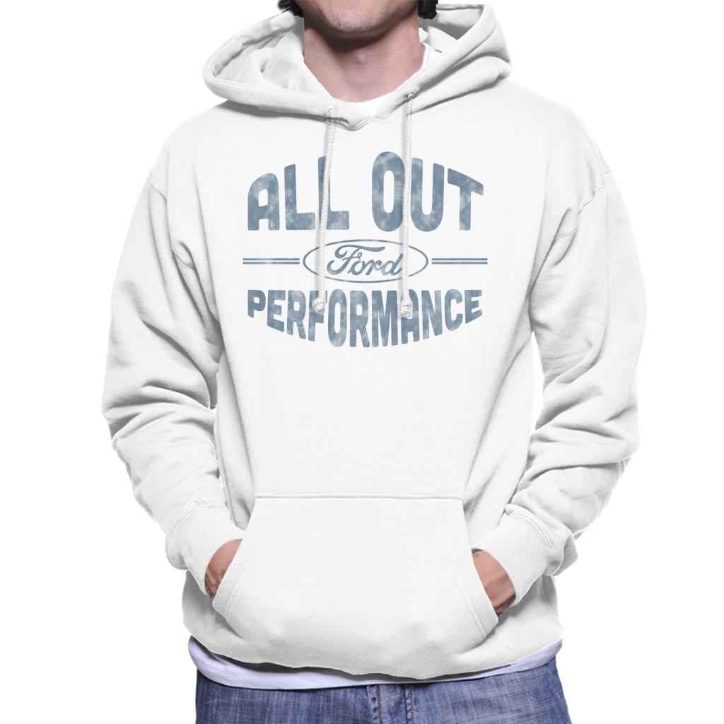 Ford All Out Performance Men's Hooded Sweatshirt-ALL + EVERY