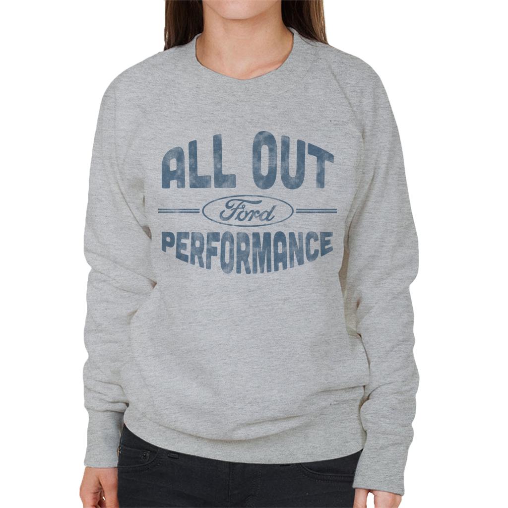 Ford All Out Performance Women's Sweatshirt-ALL + EVERY