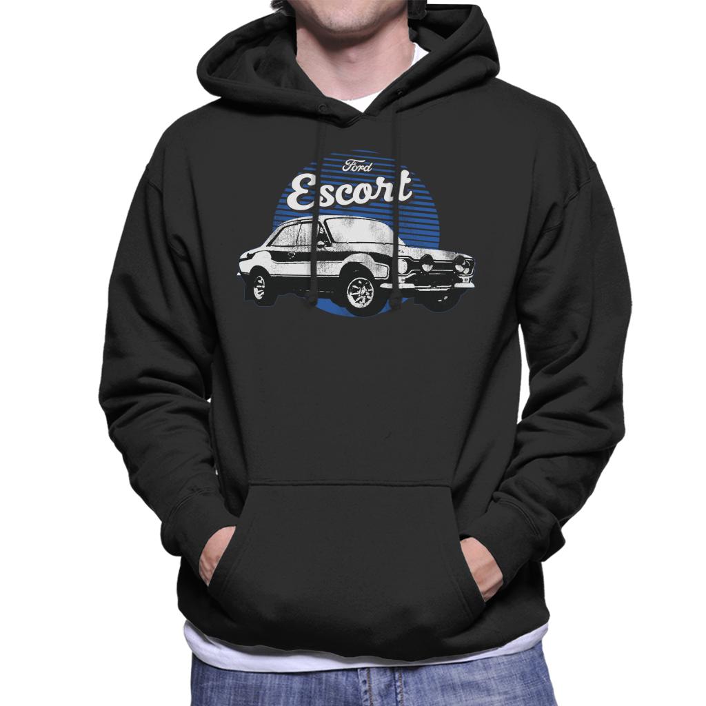 Ford Escort Retro Men's Hooded Sweatshirt-ALL + EVERY