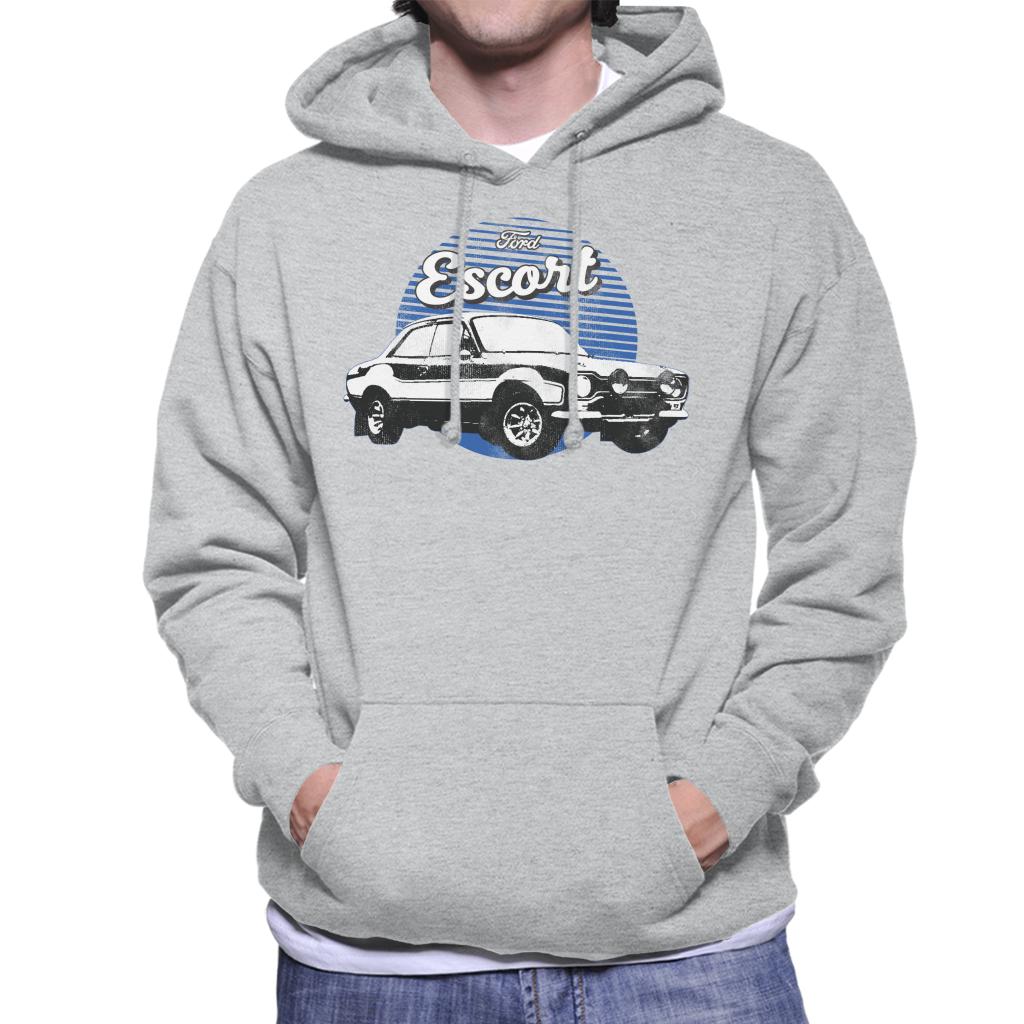 Ford Escort Retro Men's Hooded Sweatshirt-ALL + EVERY