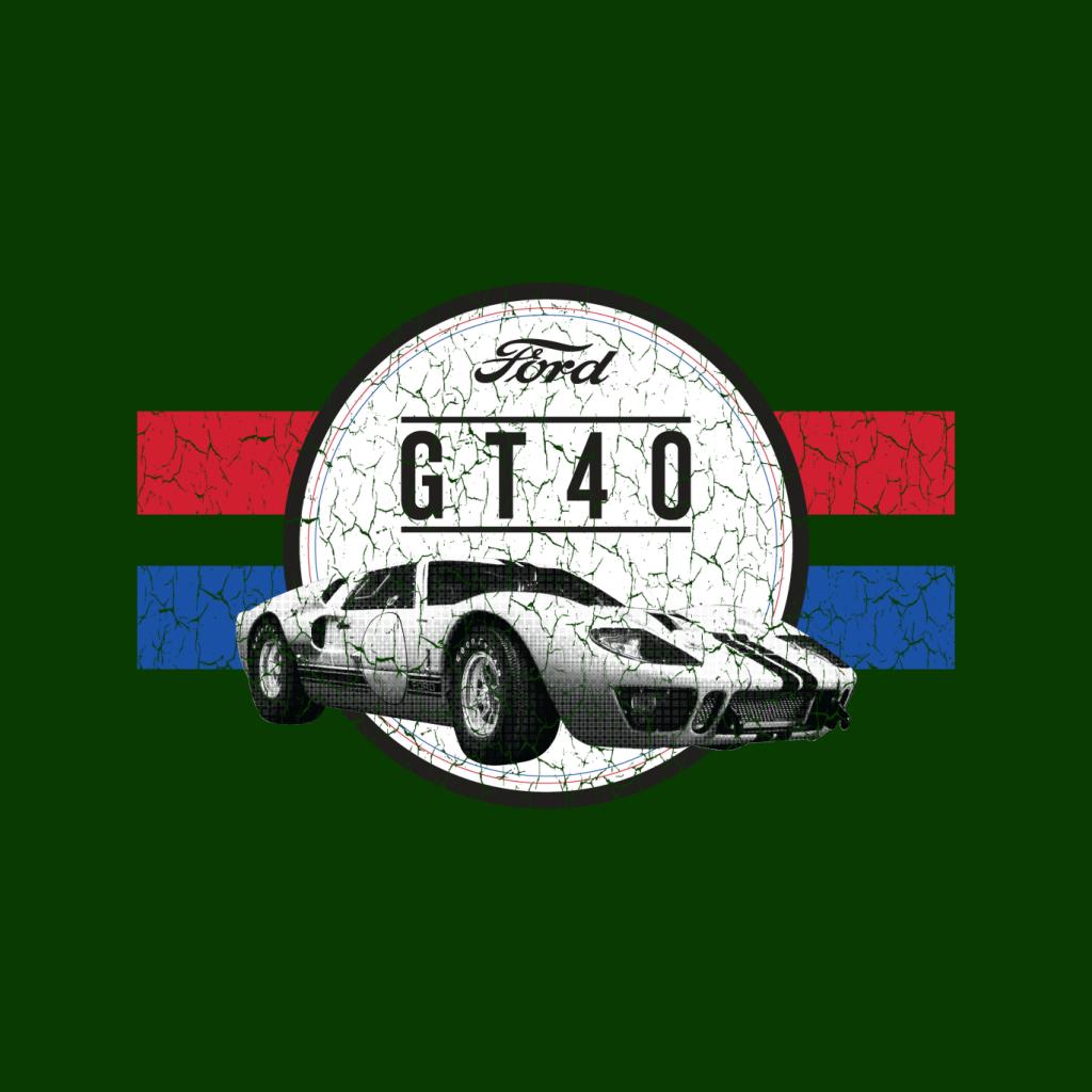 Ford GT 40 Cracked Aesthetic Men's T-Shirt-ALL + EVERY