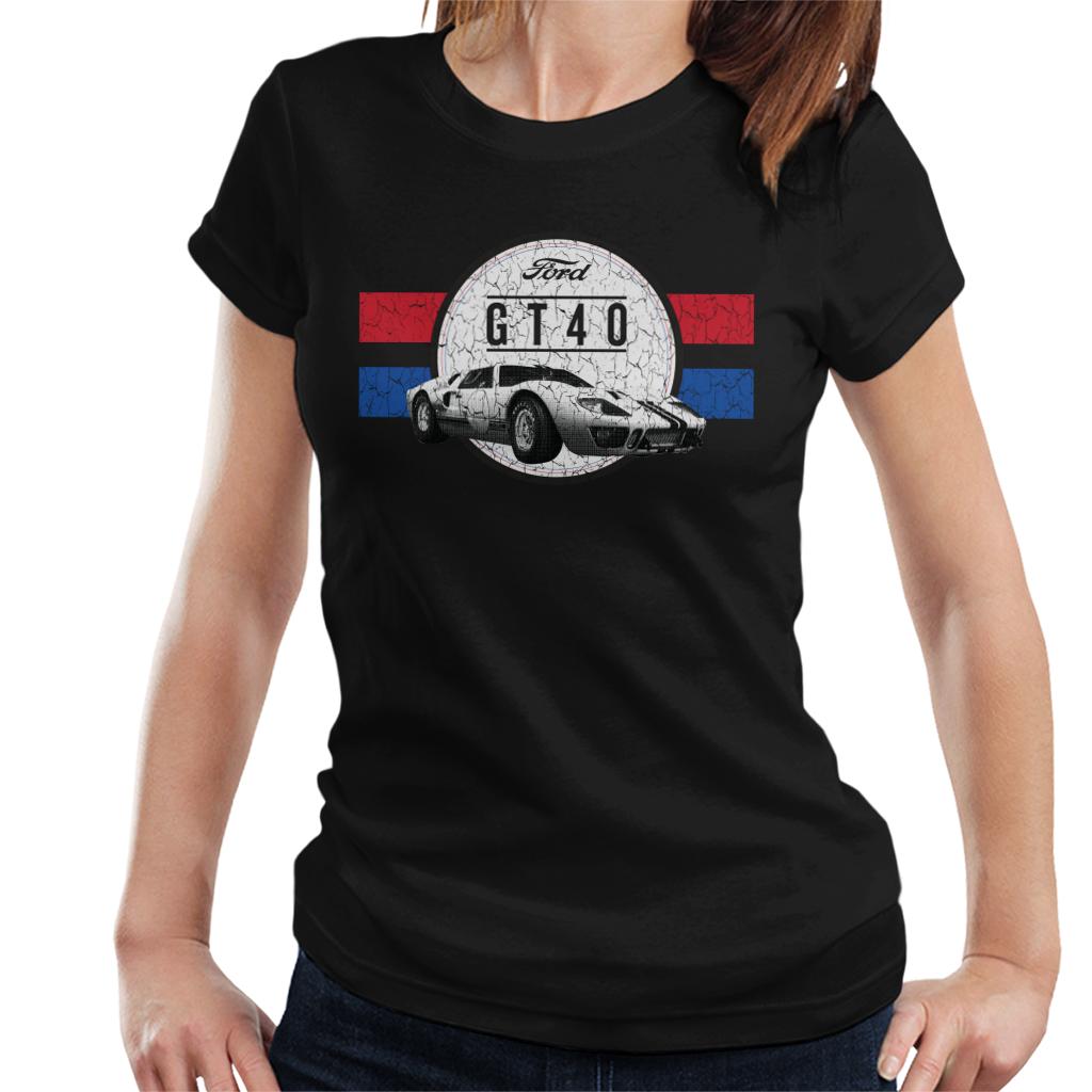 Ford GT 40 Cracked Aesthetic Women's T-Shirt-ALL + EVERY