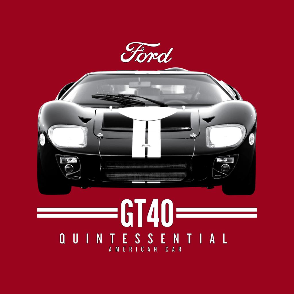 Ford GT 40 Quintessential American Car Men's T-Shirt-ALL + EVERY