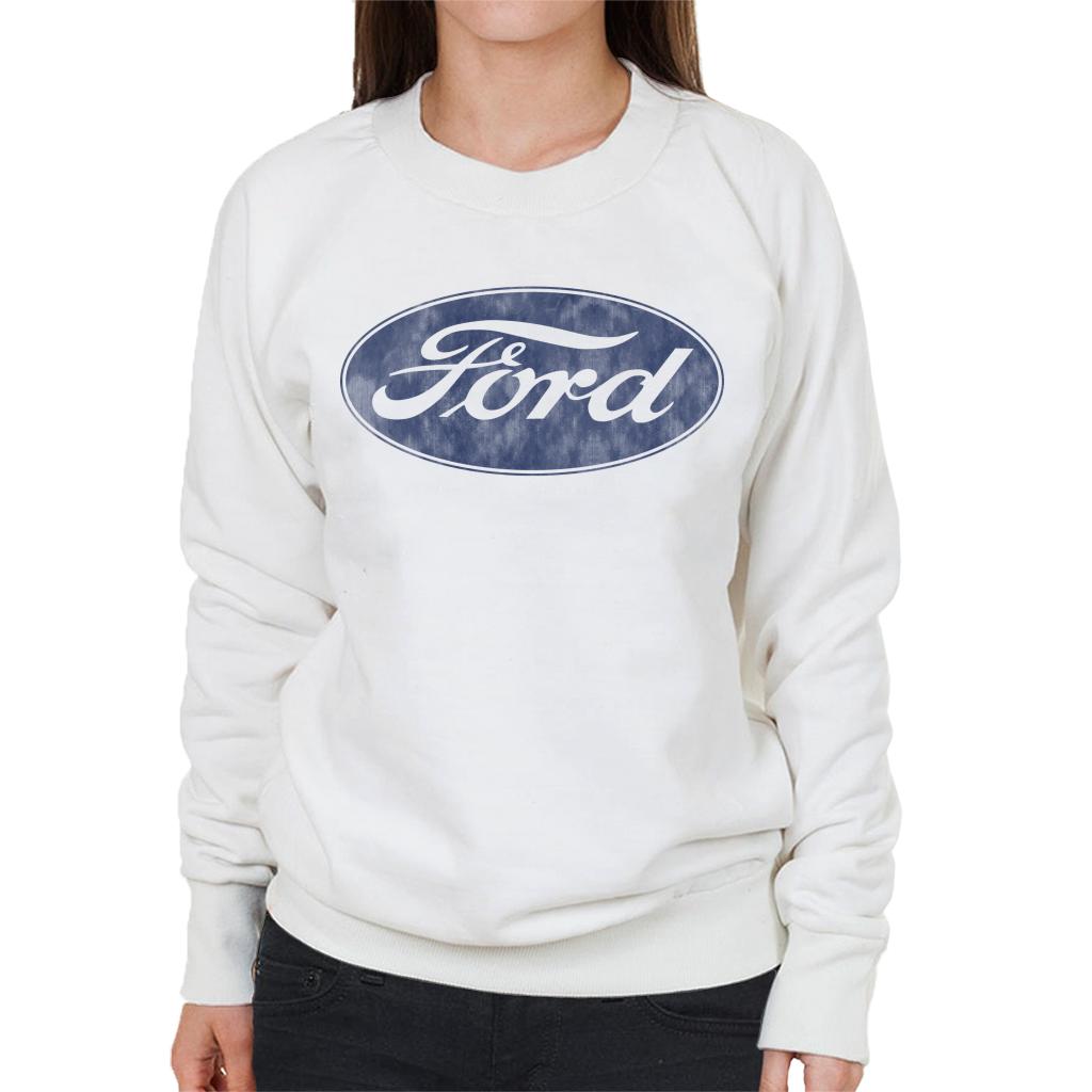 Ford Classic Logo Women's Sweatshirt-ALL + EVERY