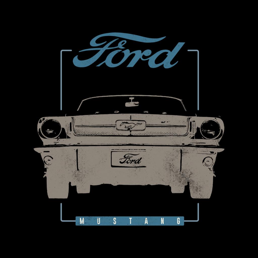 Ford Mustang Front View Men's T-Shirt-ALL + EVERY