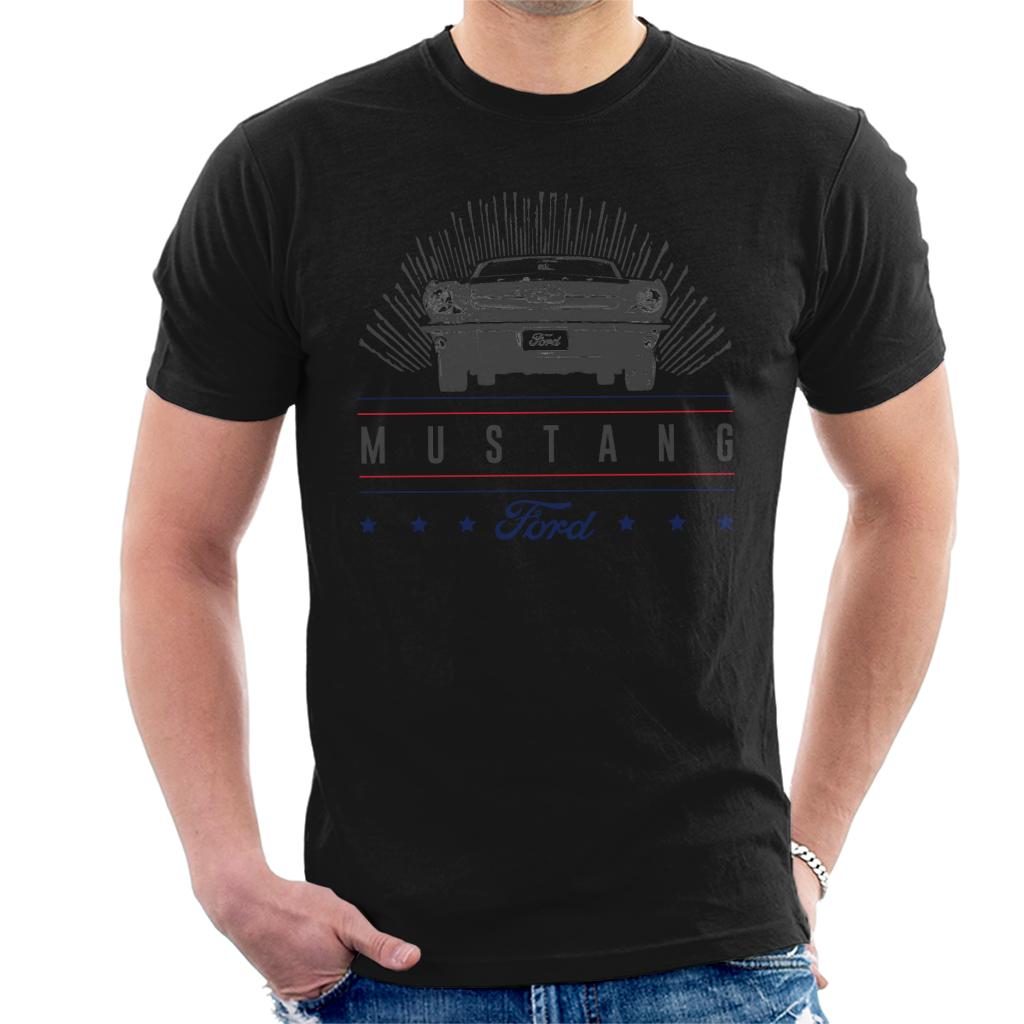 Ford Mustang Stars Men's T-Shirt-ALL + EVERY