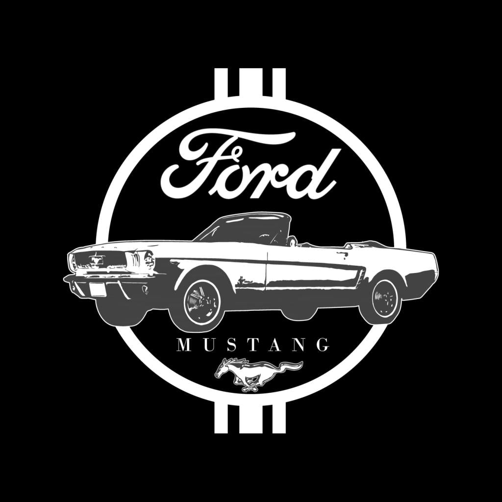 Ford Mustang Chrome Icon Men's T-Shirt-ALL + EVERY