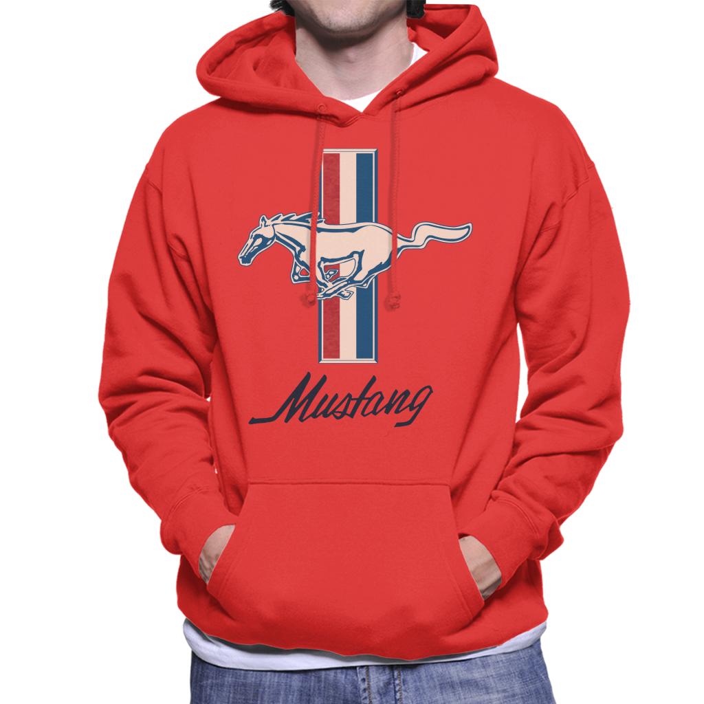 Ford Mustang Horse Men's Hooded Sweatshirt-ALL + EVERY