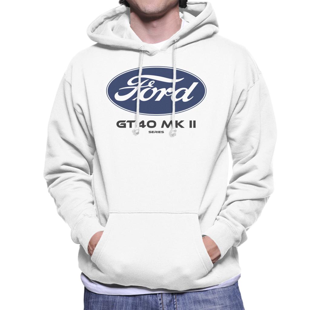 Ford GT40 Mk II Series Men's Hooded Sweatshirt-ALL + EVERY