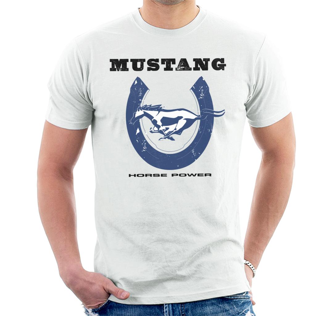 Ford Mustang Horsepower Men's T-Shirt-ALL + EVERY