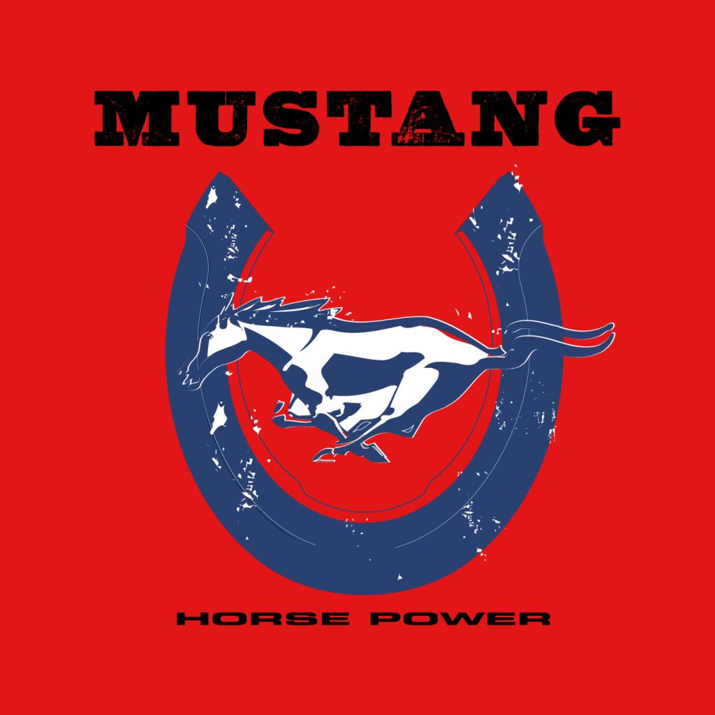 Ford Mustang Horsepower Men's T-Shirt-ALL + EVERY