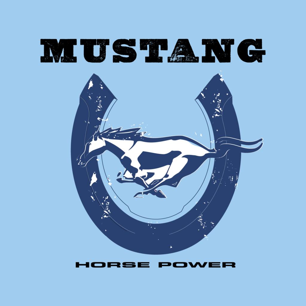 Ford Mustang Horsepower Men's T-Shirt-ALL + EVERY