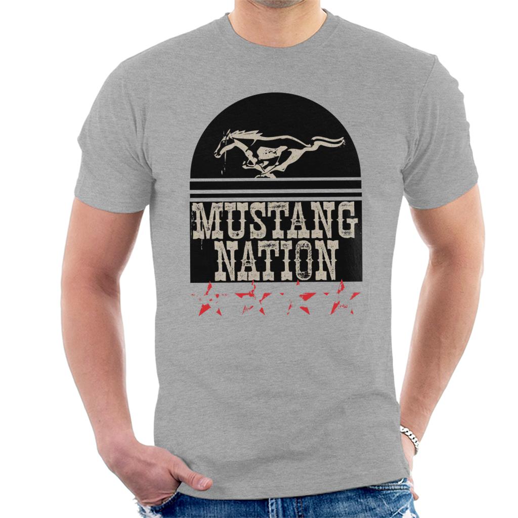 Ford Mustang Nation Men's T-Shirt-ALL + EVERY