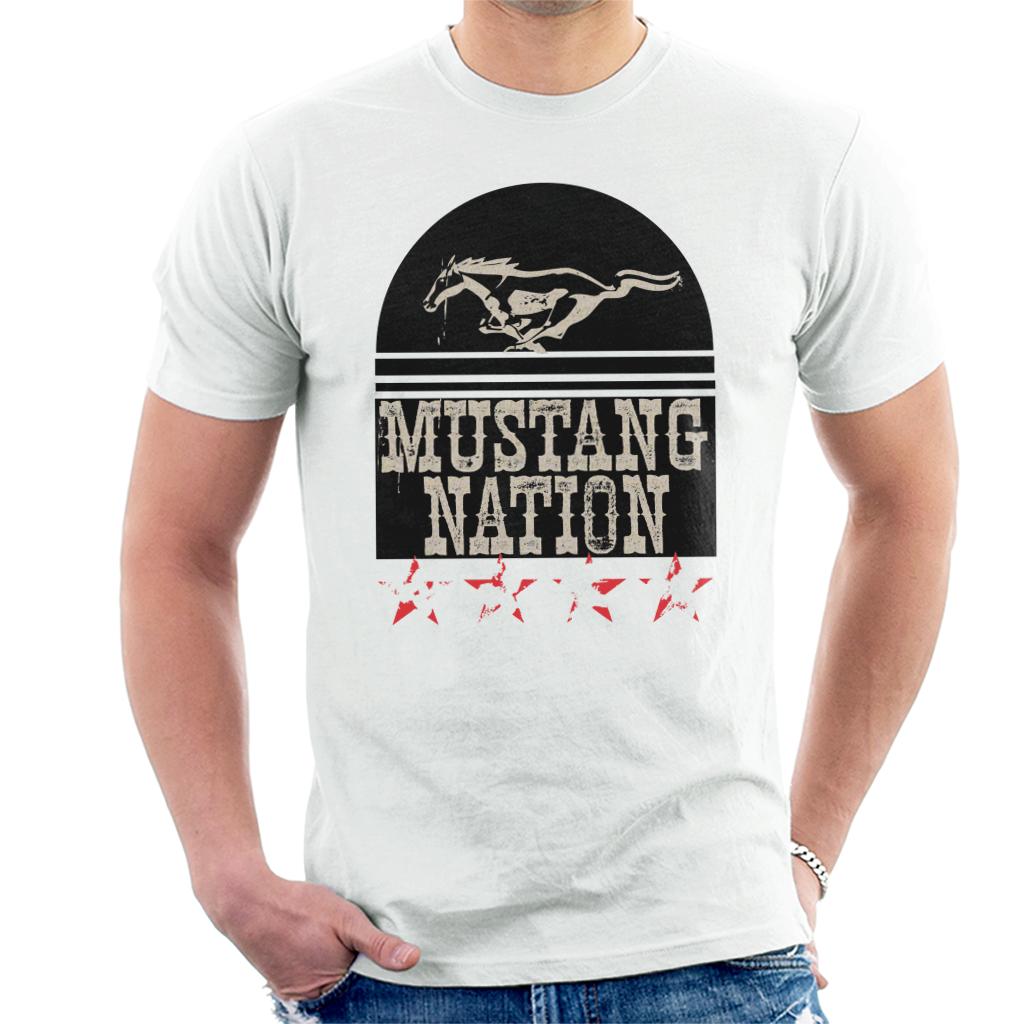 Ford Mustang Nation Men's T-Shirt-ALL + EVERY