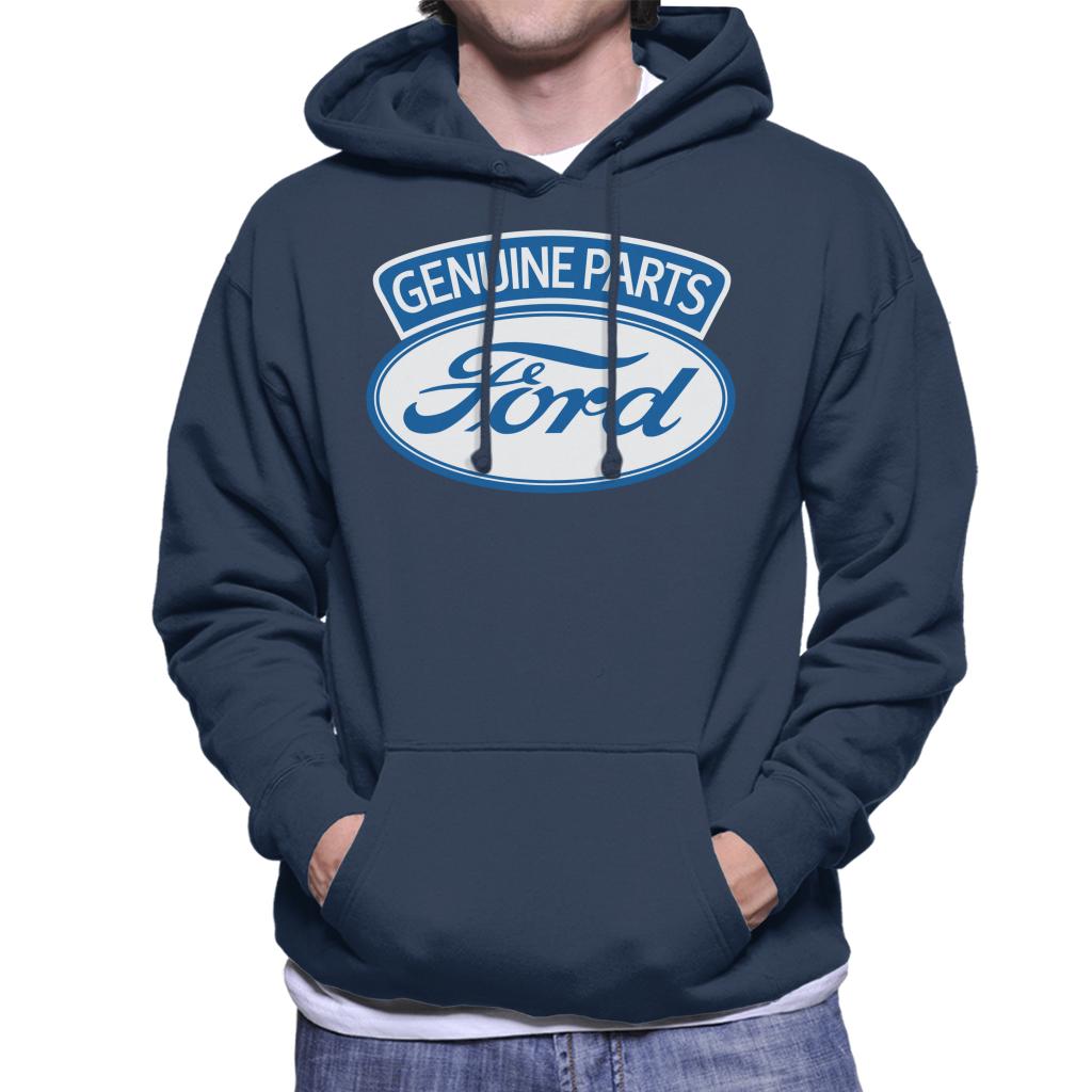 Ford Genuine Parts Iconic Logo Men's Hooded Sweatshirt-ALL + EVERY