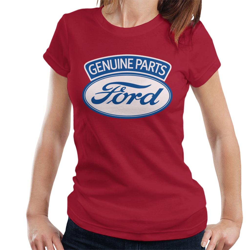 Ford Genuine Parts Iconic Logo Women's T-Shirt-ALL + EVERY