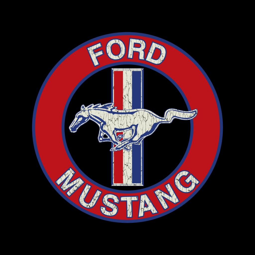 Ford Mustang Disc Logo Men's T-Shirt-ALL + EVERY