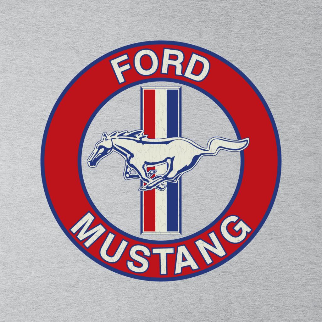 Ford Mustang Disc Logo Men's T-Shirt-ALL + EVERY