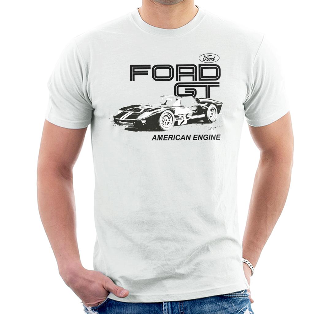 Ford GT American Engine Men's T-Shirt-ALL + EVERY