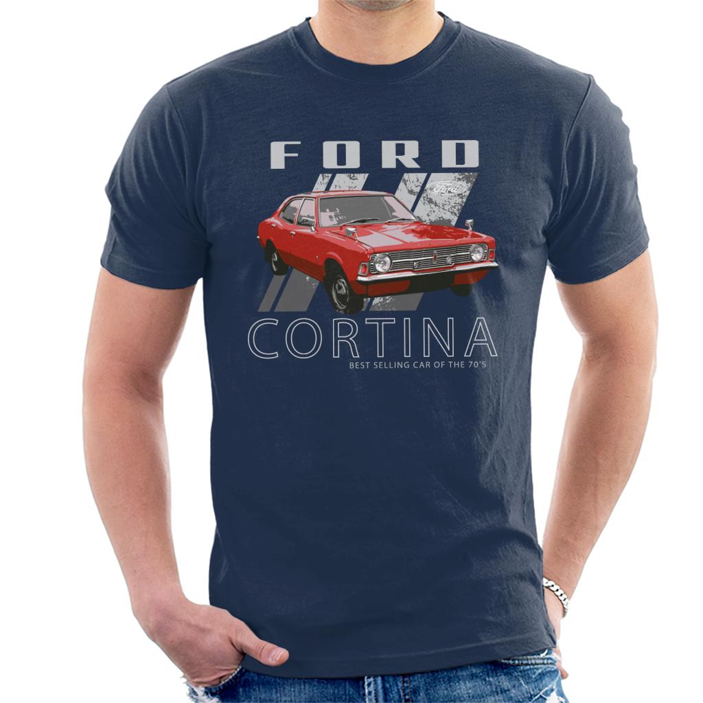 Ford Cortina Best Seller Of The 70s Men's T-Shirt-ALL + EVERY