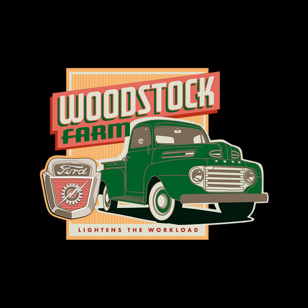 Ford Woodstock Farm Lightens The Workload Men's T-Shirt-ALL + EVERY