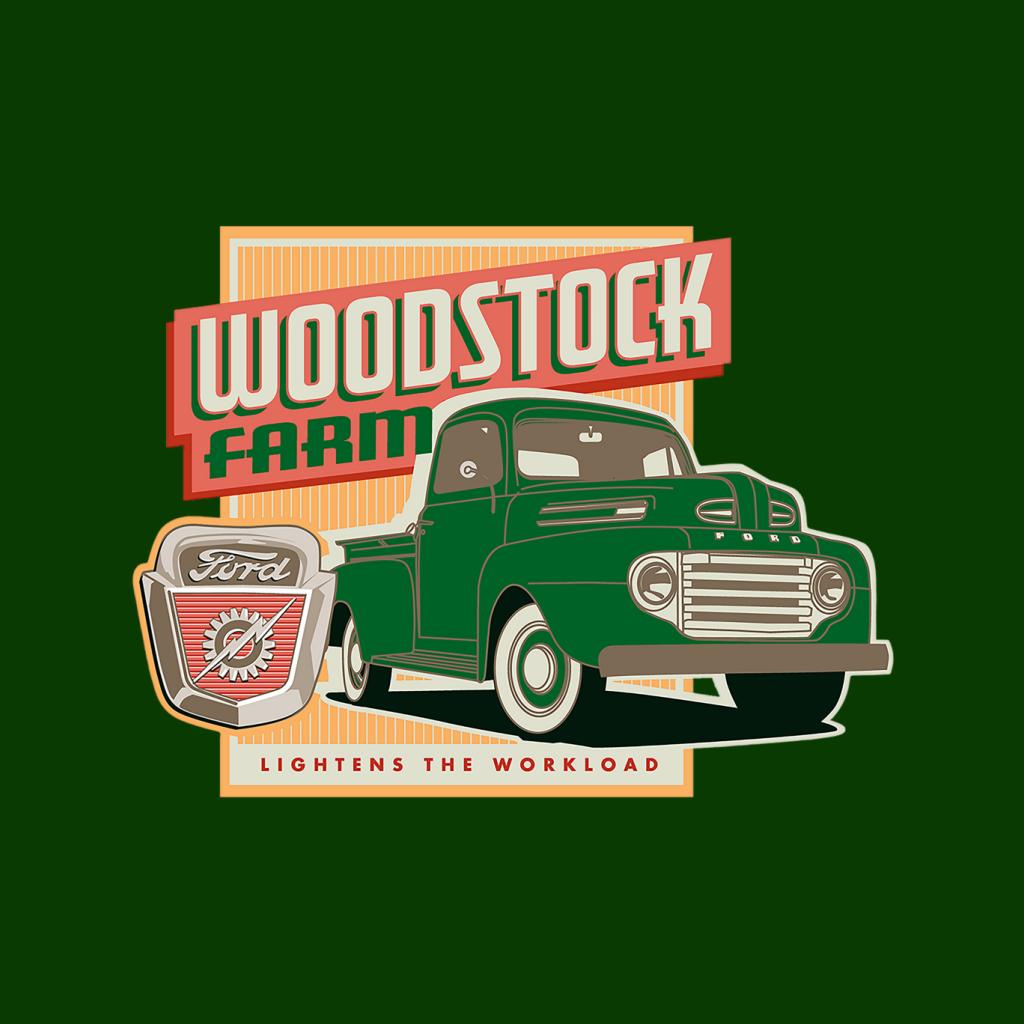 Ford Woodstock Farm Lightens The Workload Men's T-Shirt-ALL + EVERY