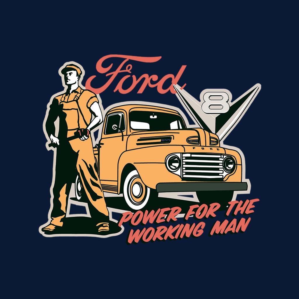 Ford Power For The Working Man Men's T-Shirt-ALL + EVERY