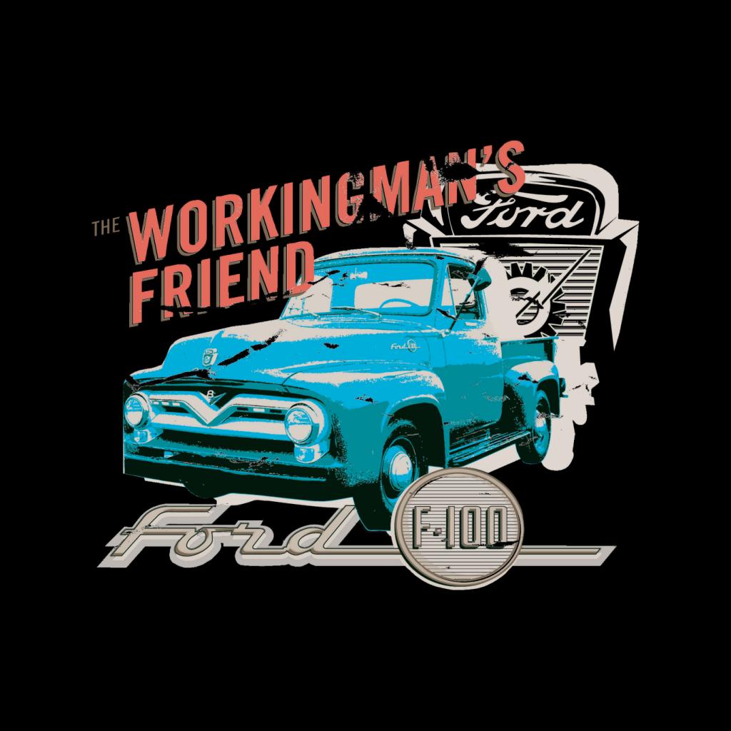 Ford The Workingmans Friend F 100 Men's T-Shirt-ALL + EVERY