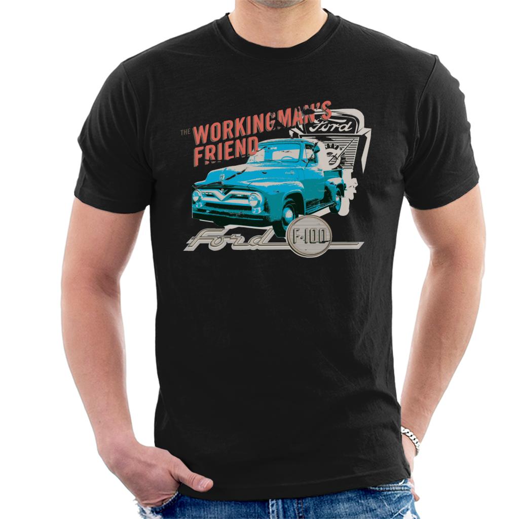 Ford The Workingmans Friend F 100 Men's T-Shirt-ALL + EVERY