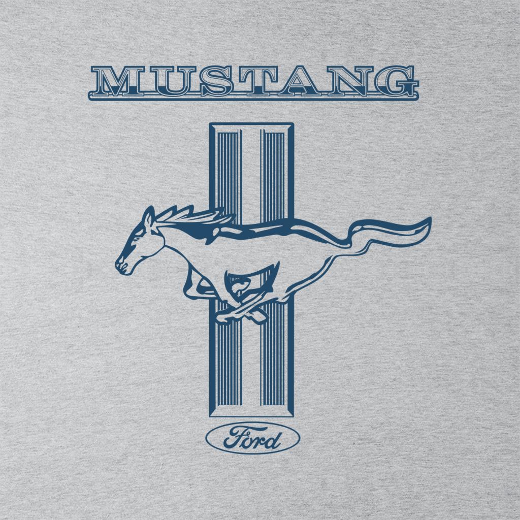 Ford Mustang Galloping Horse Logo Men's T-Shirt-ALL + EVERY