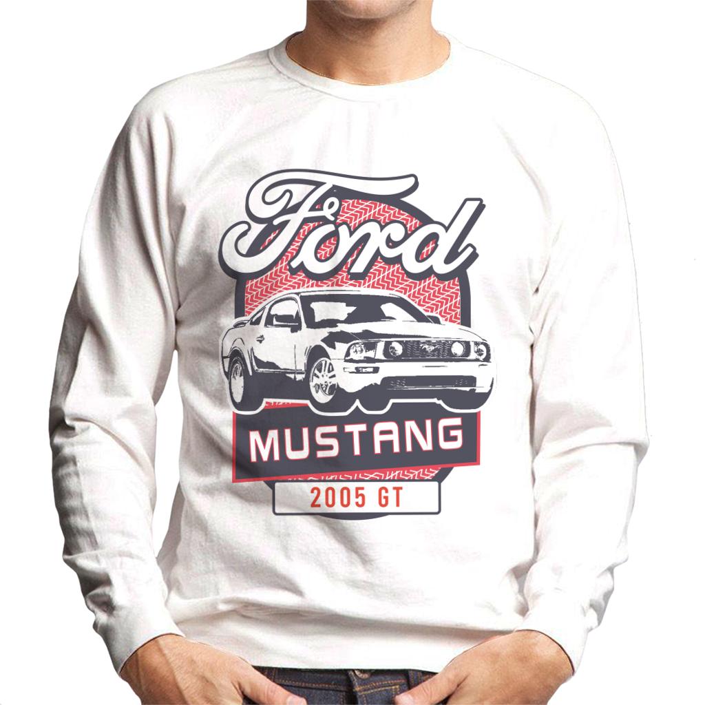 Ford Mustang 2005 GT Men's Sweatshirt-ALL + EVERY