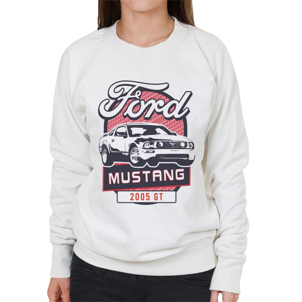 Ford Mustang 2005 GT Women's Sweatshirt-ALL + EVERY