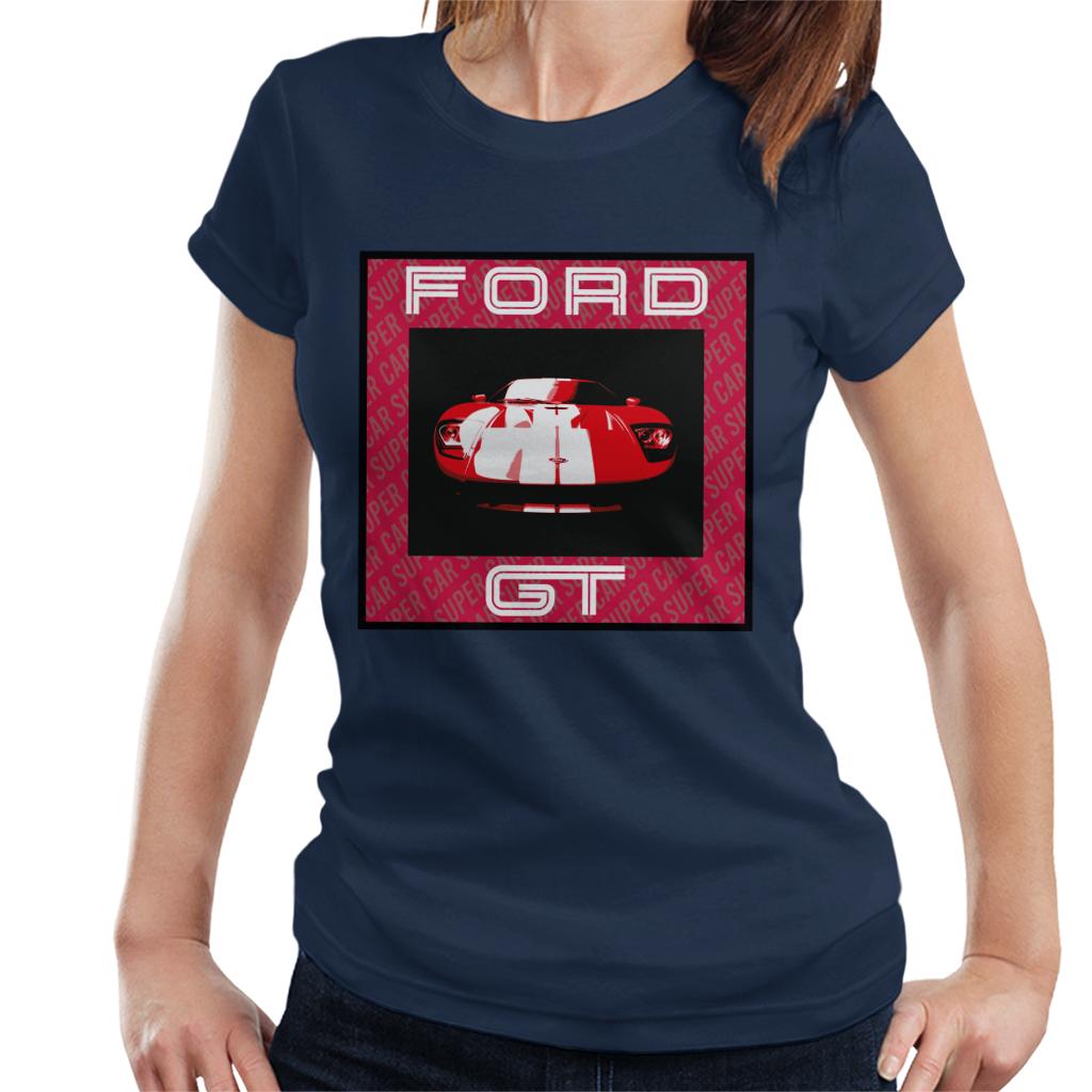 Ford GT Red Hood Women's T-Shirt-ALL + EVERY