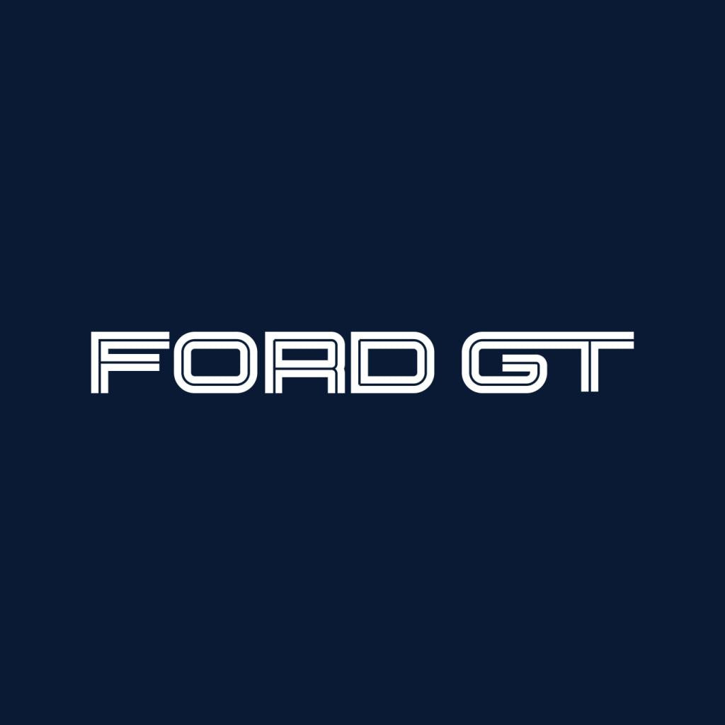 Ford GT Classic Logo Men's Hooded Sweatshirt-ALL + EVERY