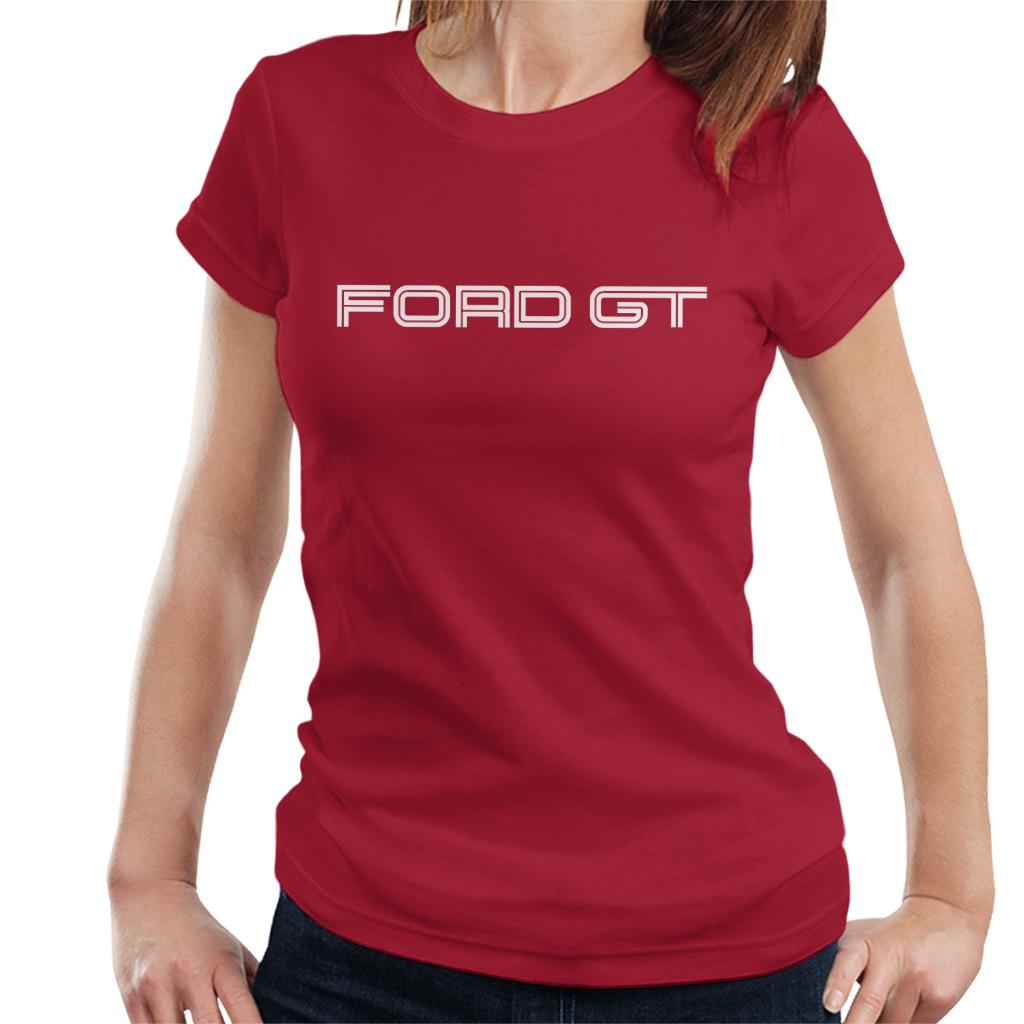 Ford GT Classic Logo Women's T-Shirt-ALL + EVERY