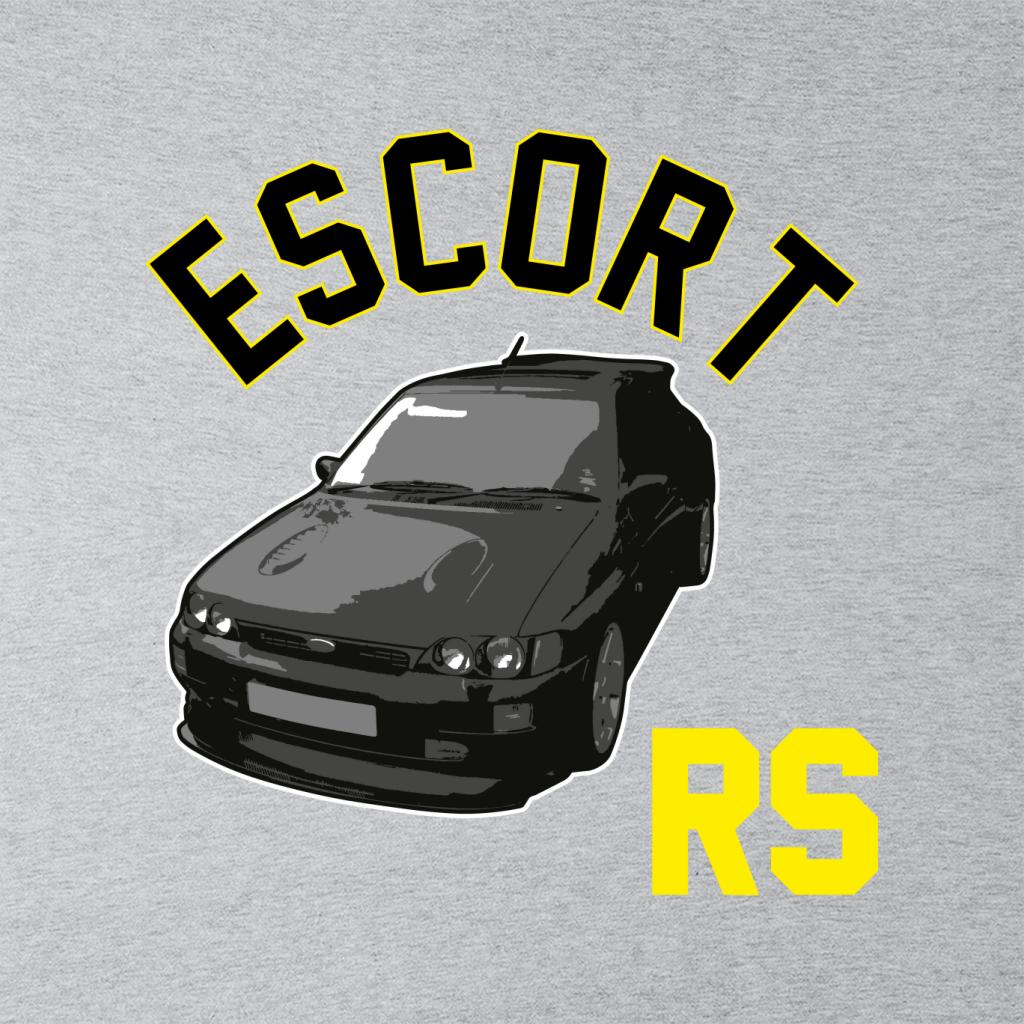 Ford Escort Black RS Cosworth Men's Hooded Sweatshirt-ALL + EVERY