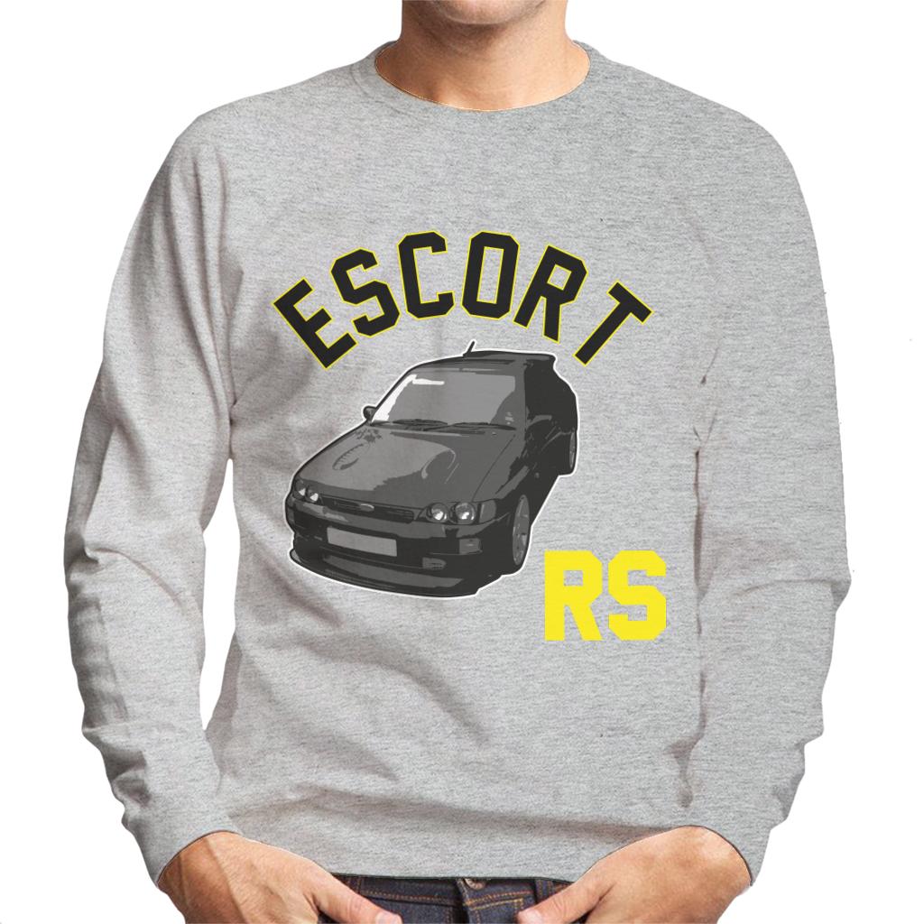 Ford Escort Black RS Cosworth Men's Sweatshirt-ALL + EVERY