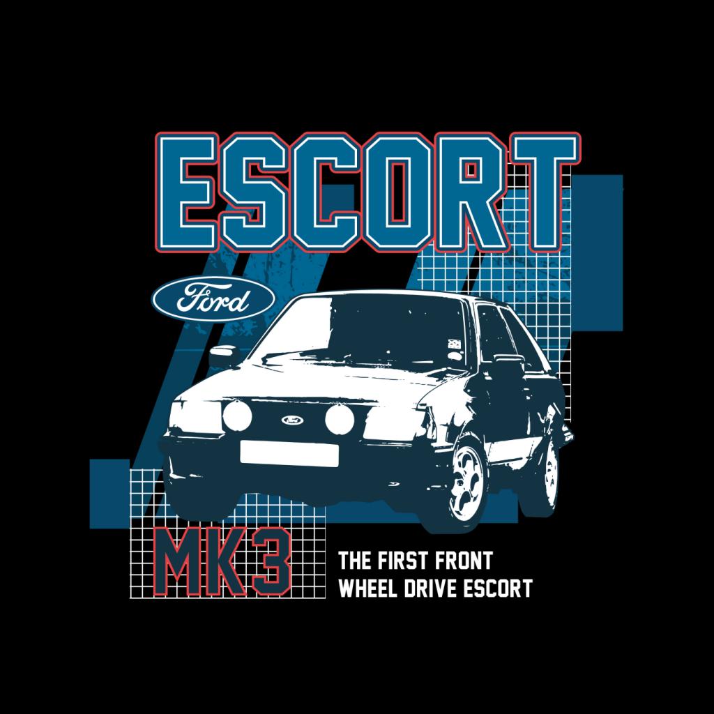 Ford Escort MK3 The First Front Wheel Drive Of Its Kind Men's T-Shirt-ALL + EVERY